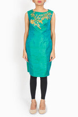 Merise Green Tunic