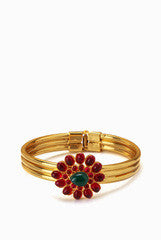 Alankruthi Green & Red  Bangle
