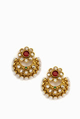 Alankruthi Maroon Earring