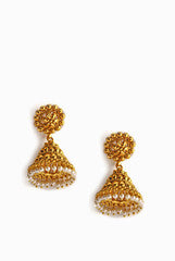 Alankruthi All Gold Jhumka Earring