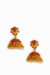 Alankruthi Pink Drop Earring