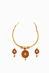 Alankruthi Pink Necklace Set