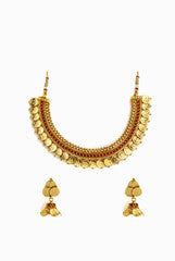 Alankruthi Hanging Coin Necklace