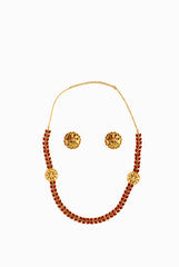 Alankruthi Side Locket Necklace