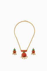 Alankruthi Pink Pritam Necklace