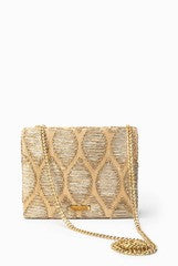Anandita Golden Gota Clutch