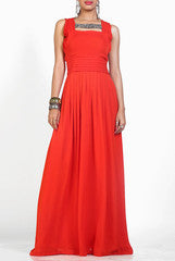 Ardeuir Red Beaded Gown