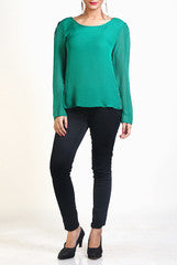 Ardeuir Green Top With Chains
