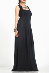 Ardeuir Black Long Dress