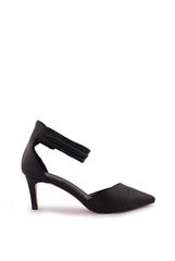 A & S Shoes Black Stilettos