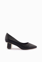 A & S Shoes Black Belly Shoes