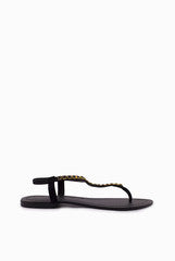 A & S Shoes Black Sandal