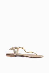 A & S Shoes Pearl Gold Sandal