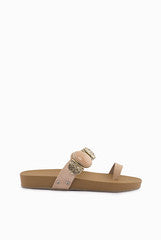 A & S Shoes Nude Pink Sandal