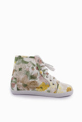 A & S Shoes Floral Sneakers