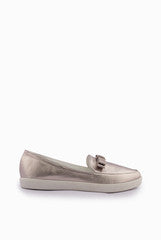 A & S Shoes Grey Loafers