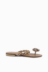 A & S Shoes Maroon Flat Sandal