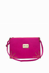 Bag You Way Fuchsia Flap Sling Bag