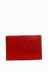 Bag Your Way Red Flap Sling Bag