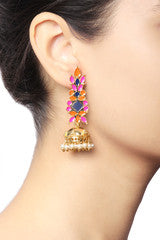 Baroque Traditional Enamel Jhumkas