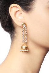 Baroque Traditional Leaf Jhumkas