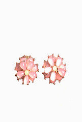 Bauble and Bead Pink Dew Earrings