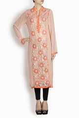 Binny Sodhi Peach Kurta