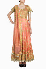 Binny Sodhi Embroidered Floor Length Anarkali
