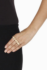 Closet Drama Gold Block Ring