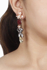 Closet Drama Black with Gold Earing