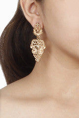 Closet Drama Gold Toka Earring