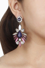 Closet Drama Black and Pink Earring