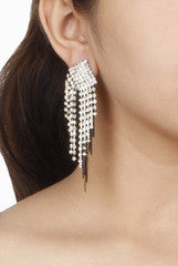 Closet Drama White Diamond Fall Earring