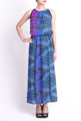 Crazi Darzi Blue Two Slit Dress