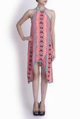 Crazi Darzi Orange Cut Dress