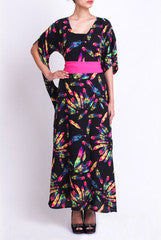 Crazi Darzi Black Kaftan