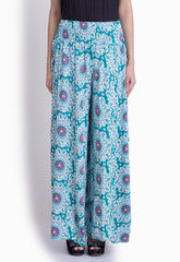 Crazi Darzi Blue Lycra Palazzo