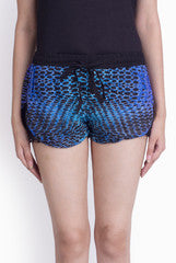 Crazi Darzi Blue and Purple Funky Beach Shorts