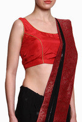 Closet Ranipink Plain Red Blouse