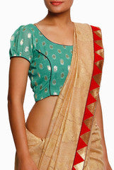 Closet Ranipink Green with Pholka Blouse
