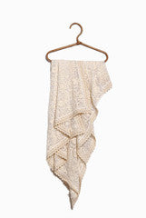 Closet Ranipink  White Dupatta