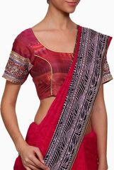 Closet Ranipink Silk Magenta Blouse