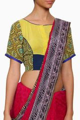 Closet Ranipink Yellow and Blue Blouse
