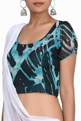 Closet Ranipink Black And Blue Blouse