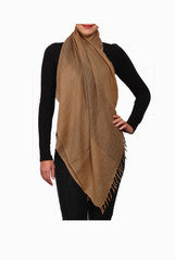 Closet Ranipink Woolen Brown Stole