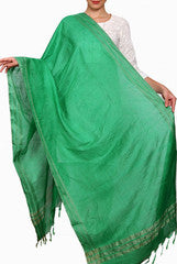 Closet Ranipink Green Dupatta