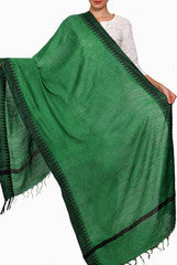 Closet Ranipink Forest Green Dupatta