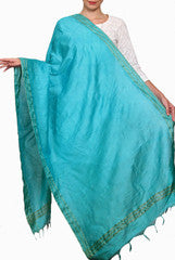 Closet Ranipink Sky Blue Dupatta