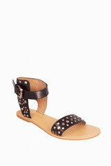 Devika Bharadwaj Black Lara Flat