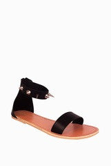 Devika Bharadwaj Black Ruma Flat